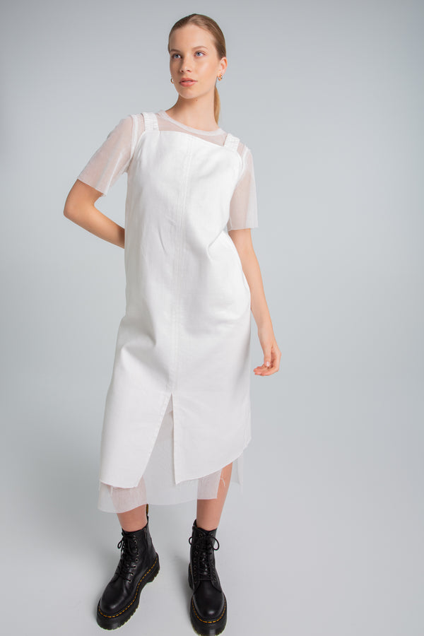 DELLA DRESS | WHITE