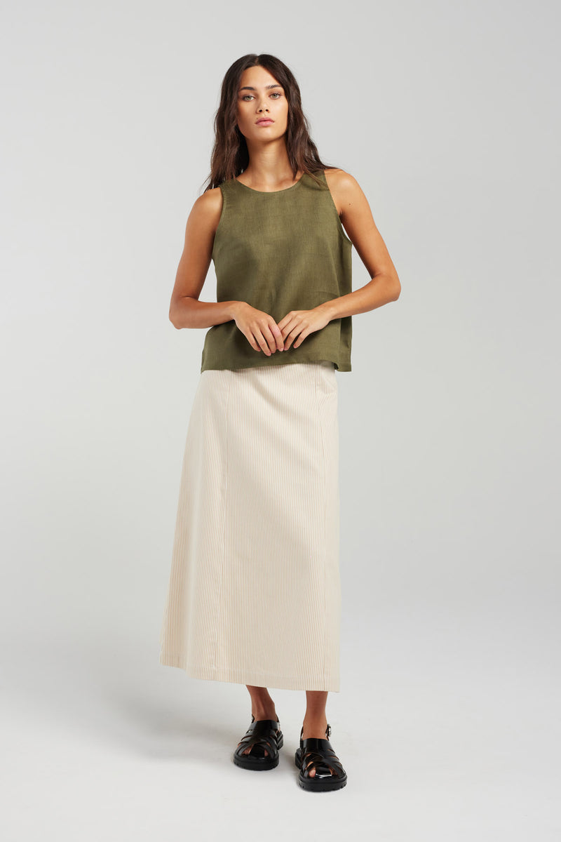 SUTTON TOP | KHAKI