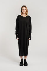 PRIME DRESS | BLACK MERINO