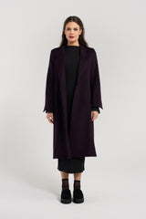 ADDISON COAT | DARK PURPLE