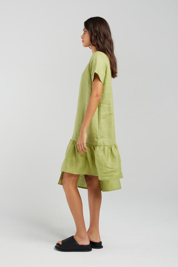 ROSA DRESS | LIME