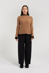 QUINN JUMPER | CAMEL