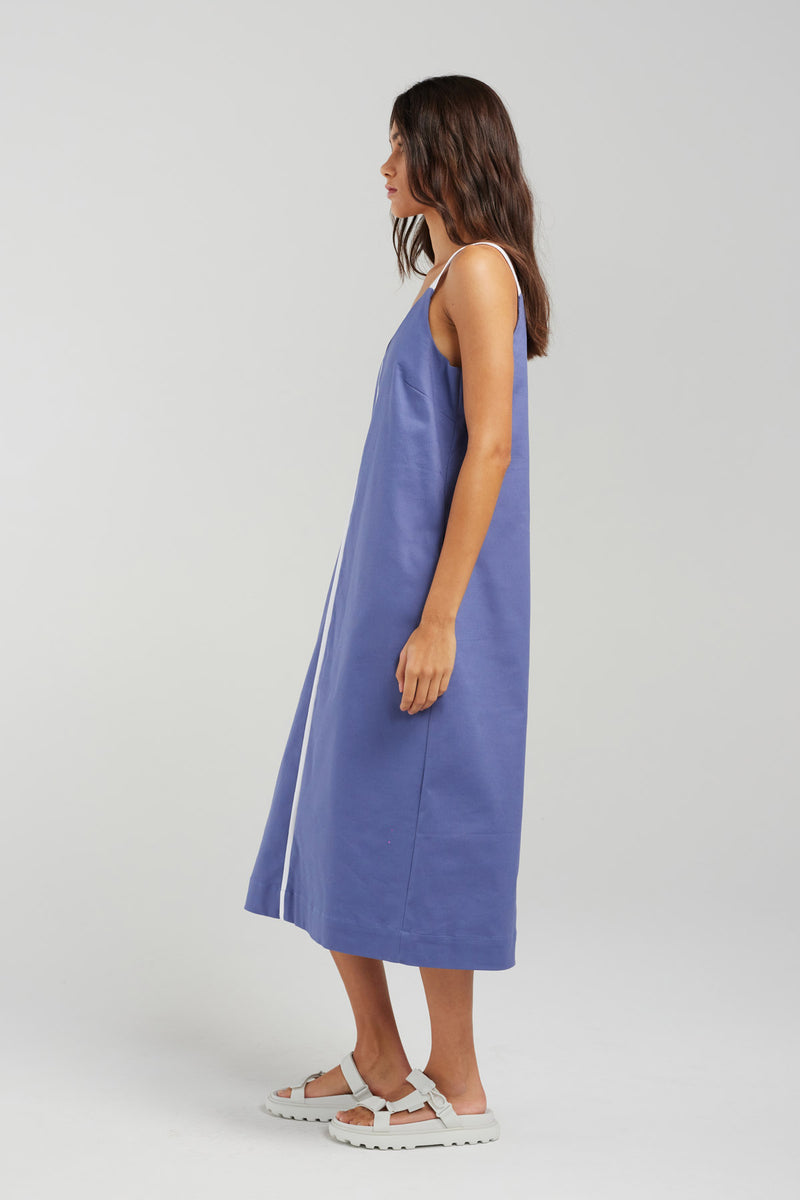 LORETTA DRESS  | DENIM