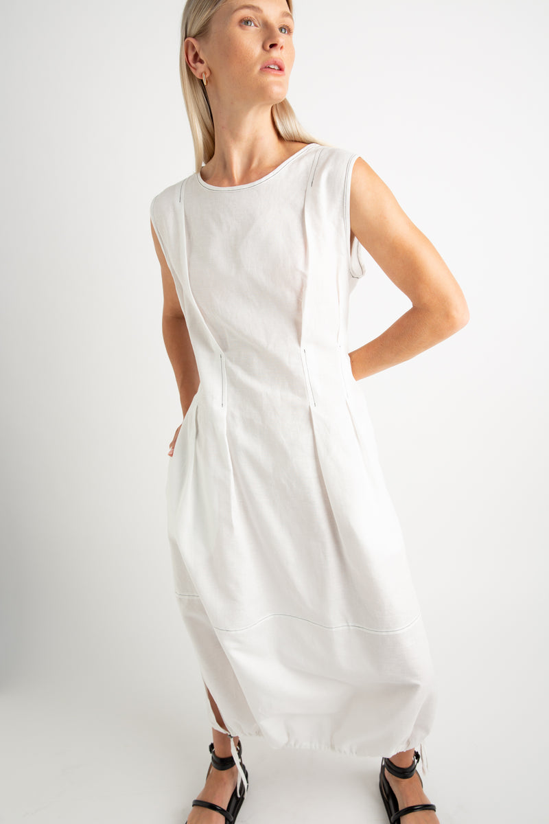 ARA DRESS | WHITE