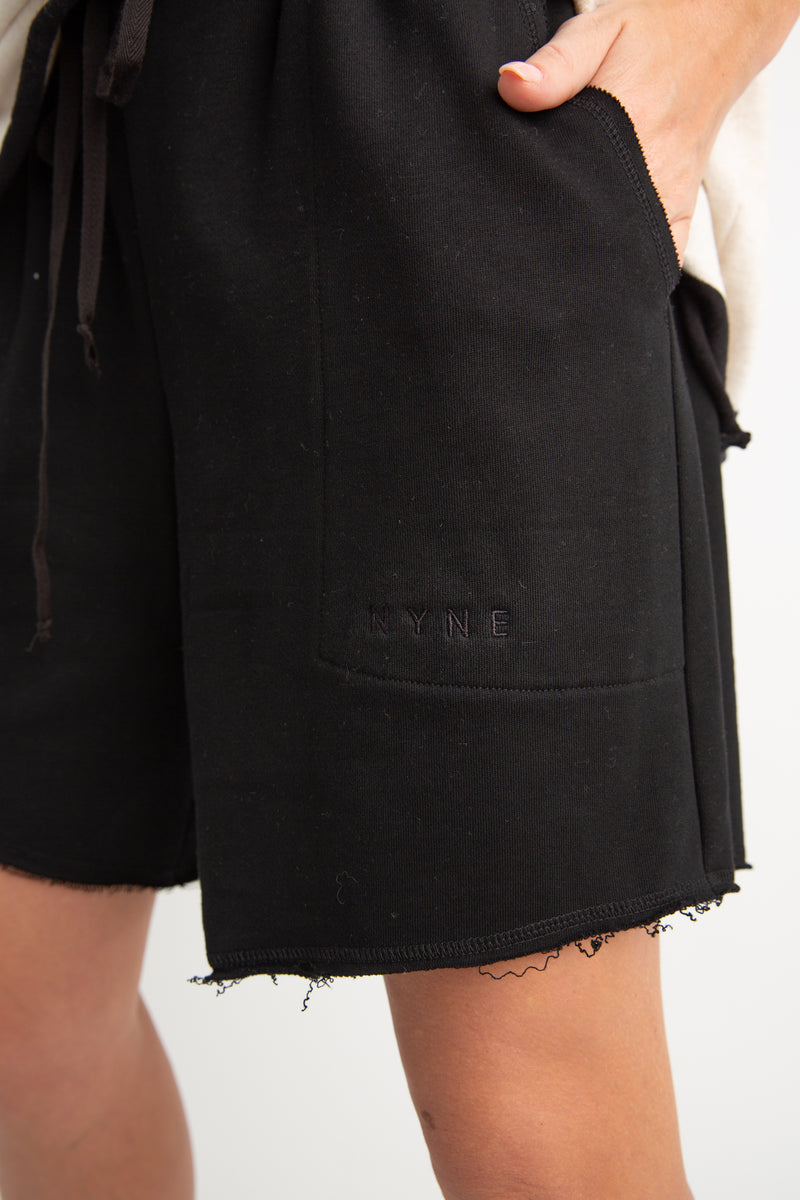 INTENT SWEAT SHORT | BLACK