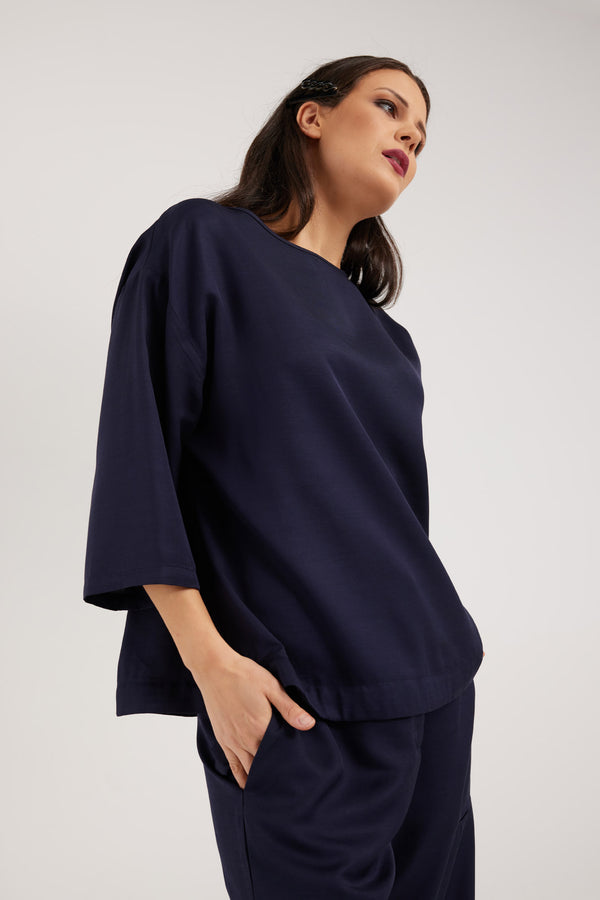 ASHER TOP | NAVY