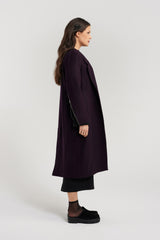 ADDISON COAT | DARK PURPLE