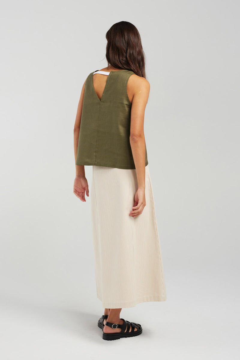 SUTTON TOP | KHAKI