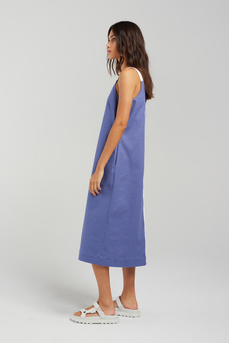 LORETTA DRESS  | DENIM