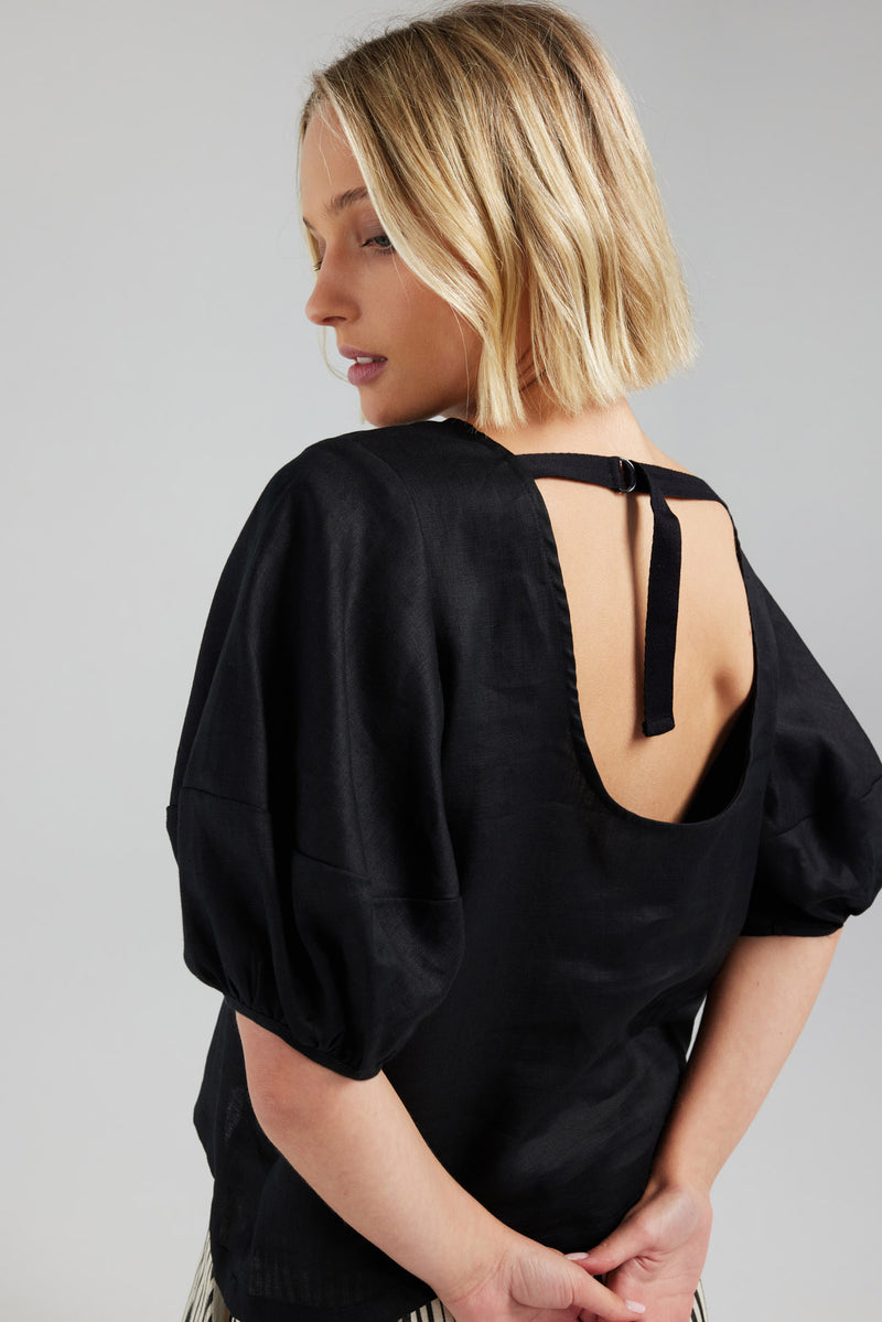 THEA TOP | BLACK