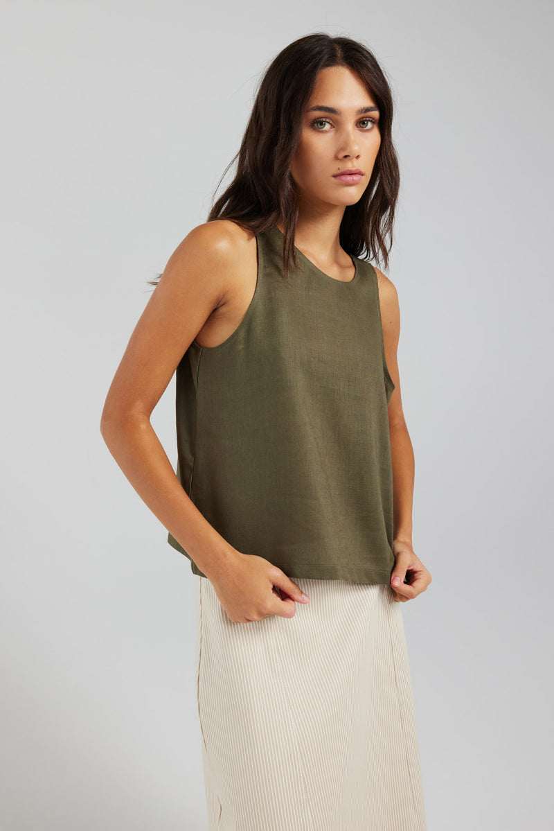 SUTTON TOP | KHAKI