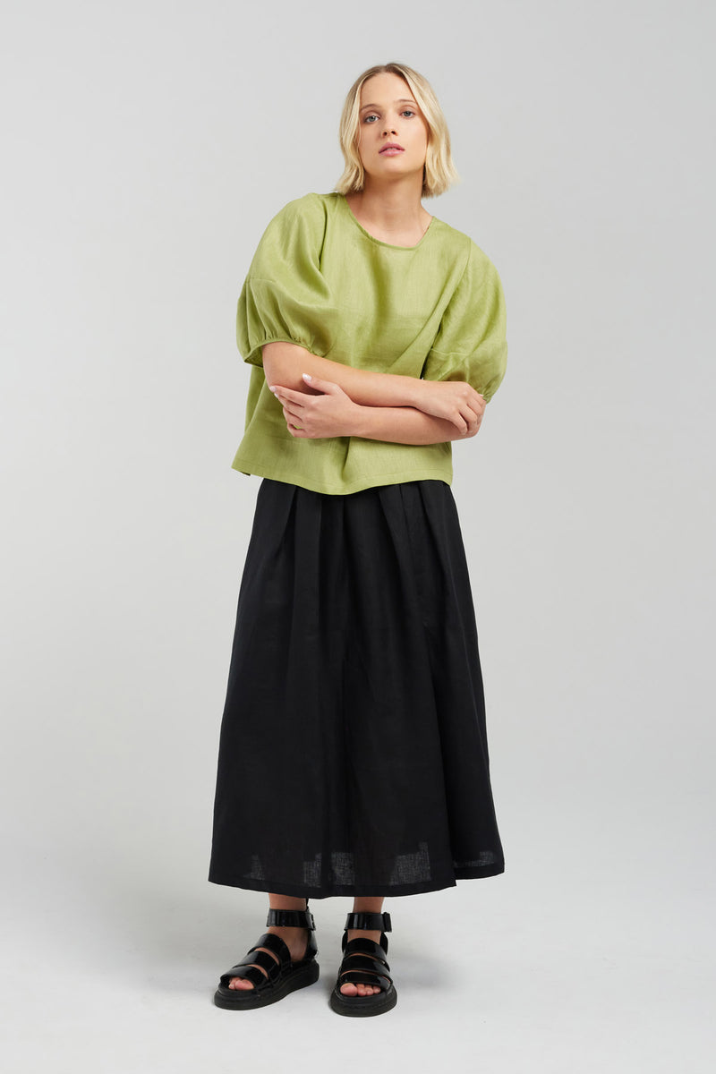 POET SKIRT | BLACK