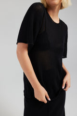 FREYA TOP | BLACK