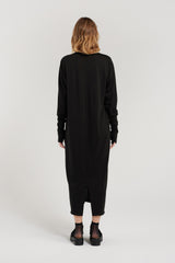 PRIME DRESS | BLACK MERINO