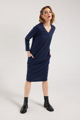 PROSPER DRESS | NAVY