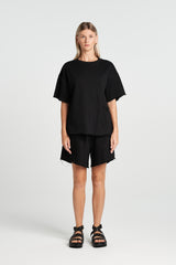 INTENT SWEAT SHORT | BLACK