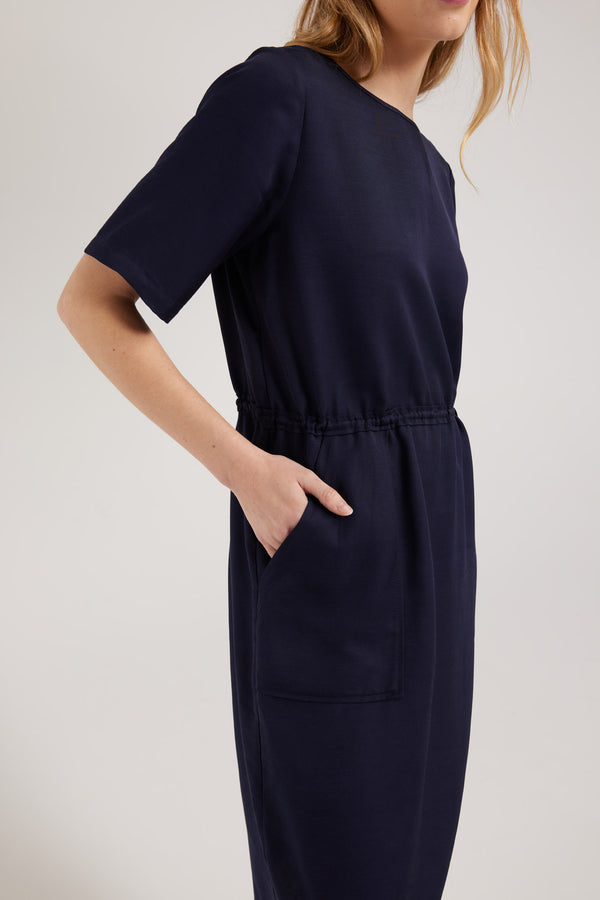 CLEO DRESS | NAVY