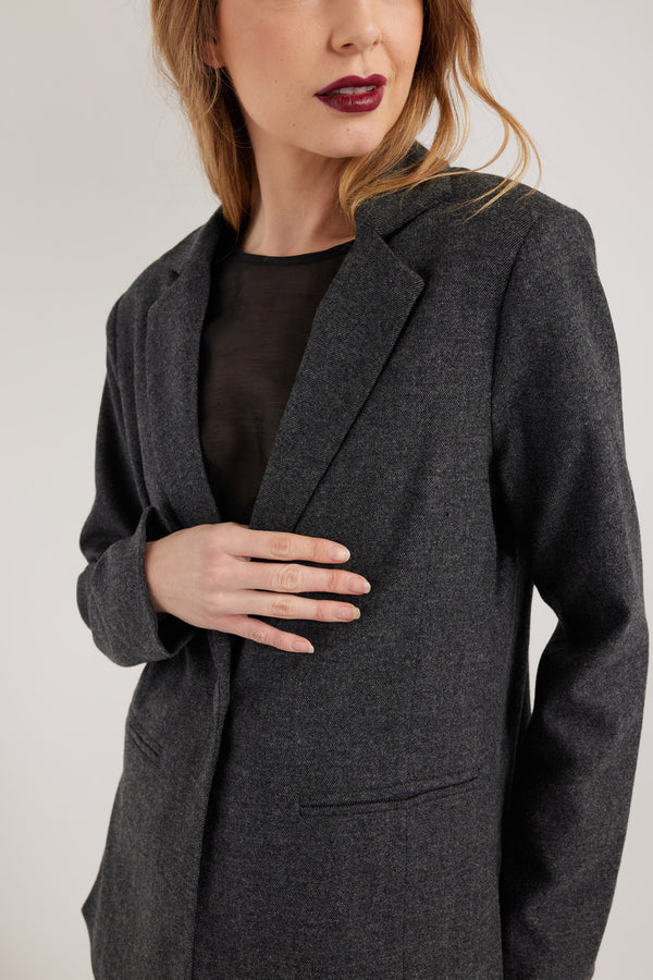 ROWE BLAZER | CHARCOAL