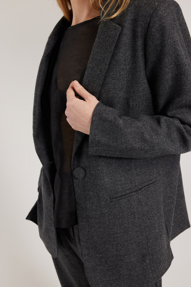 ROWE BLAZER | CHARCOAL