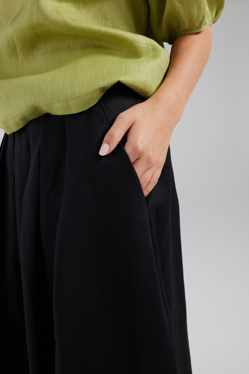 POET SKIRT | BLACK