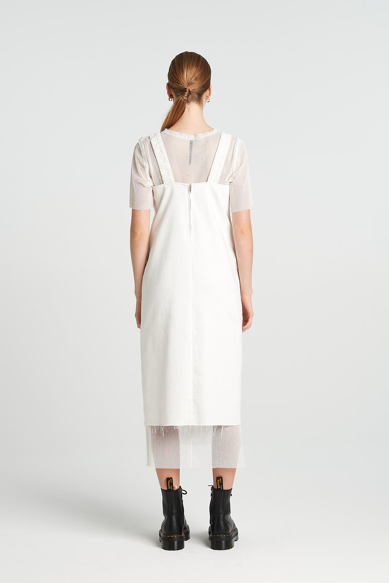 DELLA DRESS | WHITE