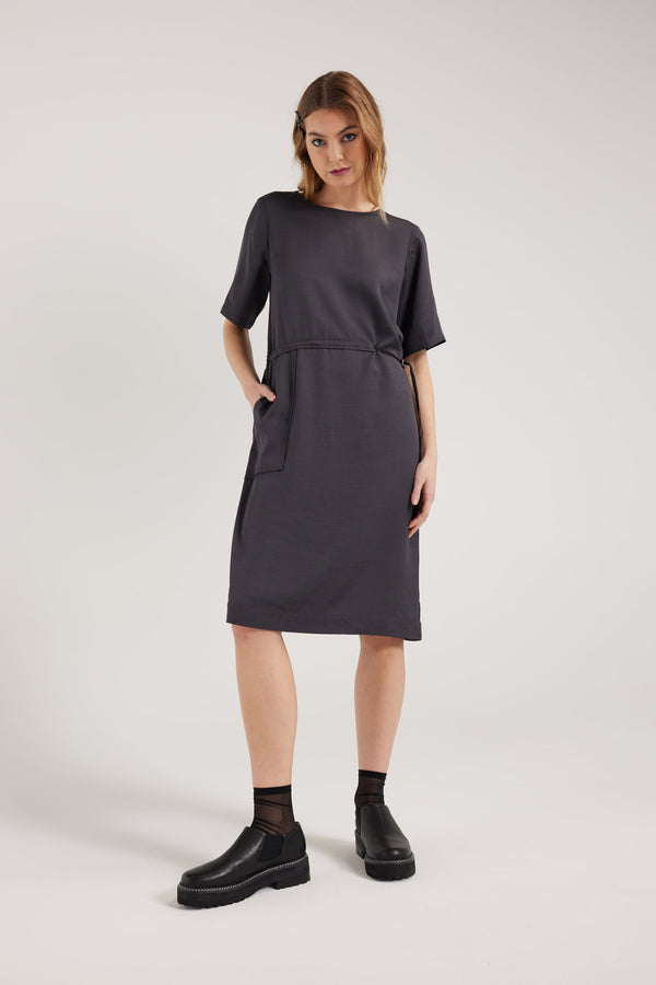 CLEO DRESS | CHARCOAL