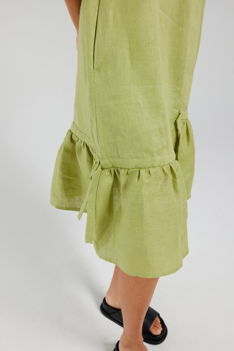 ROSA DRESS | LIME