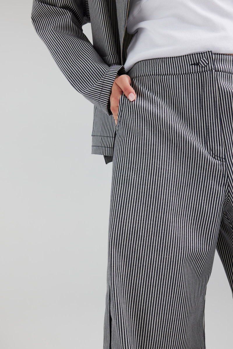 JAMIE PANT  | BLACK STRIPE