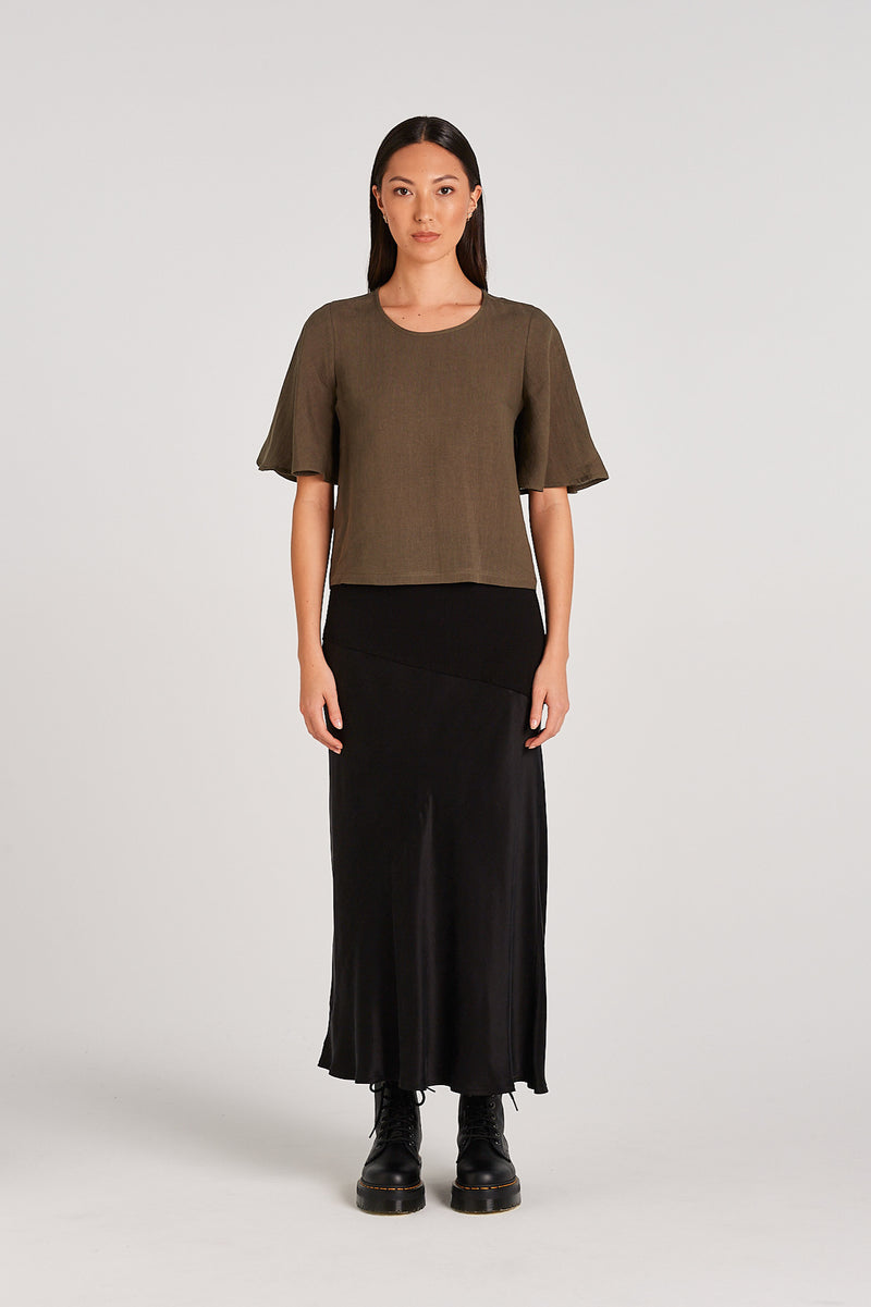 CONSTANCE SKIRT | BLACK