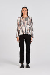 MUSE TOP | ILK STRIPE