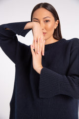 BOUND SWEATER | NAVY