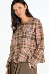 AUGUST TOP | CHECK