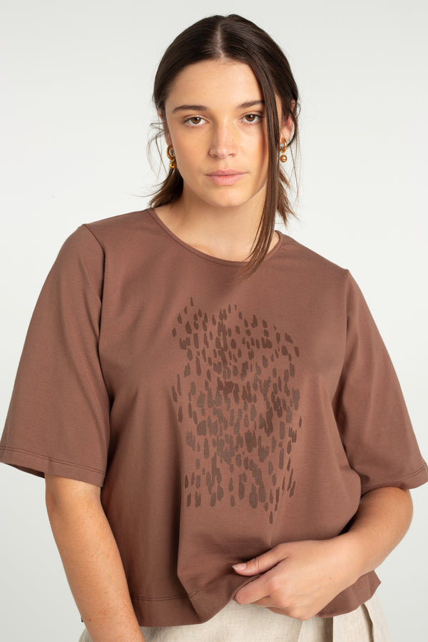 BOX T-SHIRT  | ESPRESSO