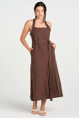 IMMERSE DRESS | ESPRESSO