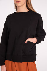 SPLIT JUMPER | BLACK