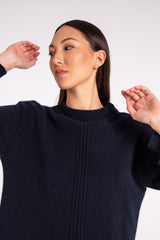 BOUND SWEATER | NAVY
