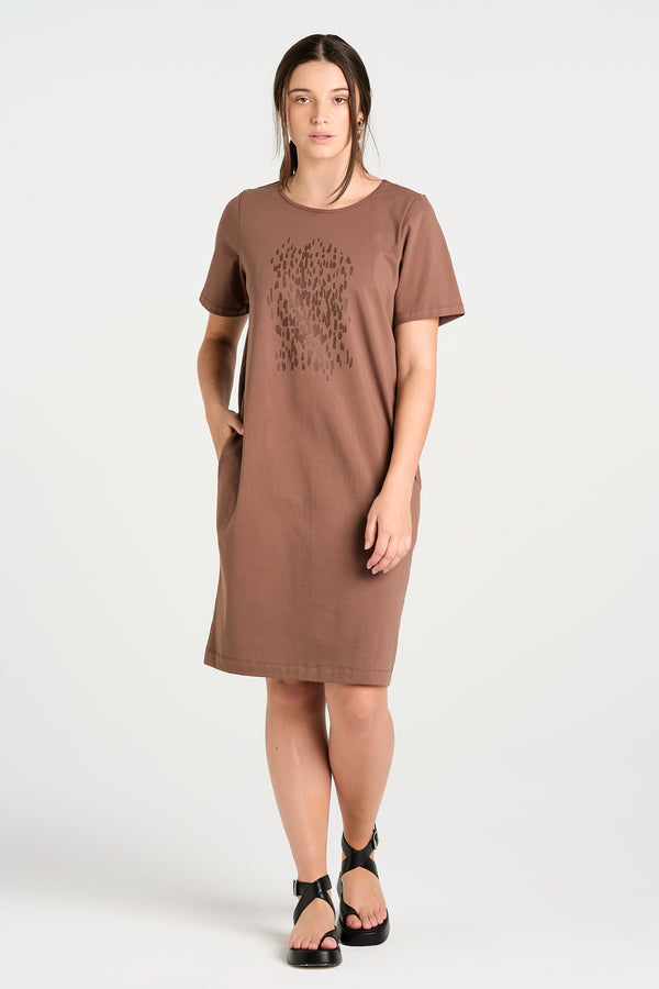 DISTANT DRESS | ESPRESSO