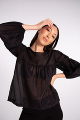 LAINEY TOP | BLACK