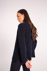BOUND SWEATER | NAVY