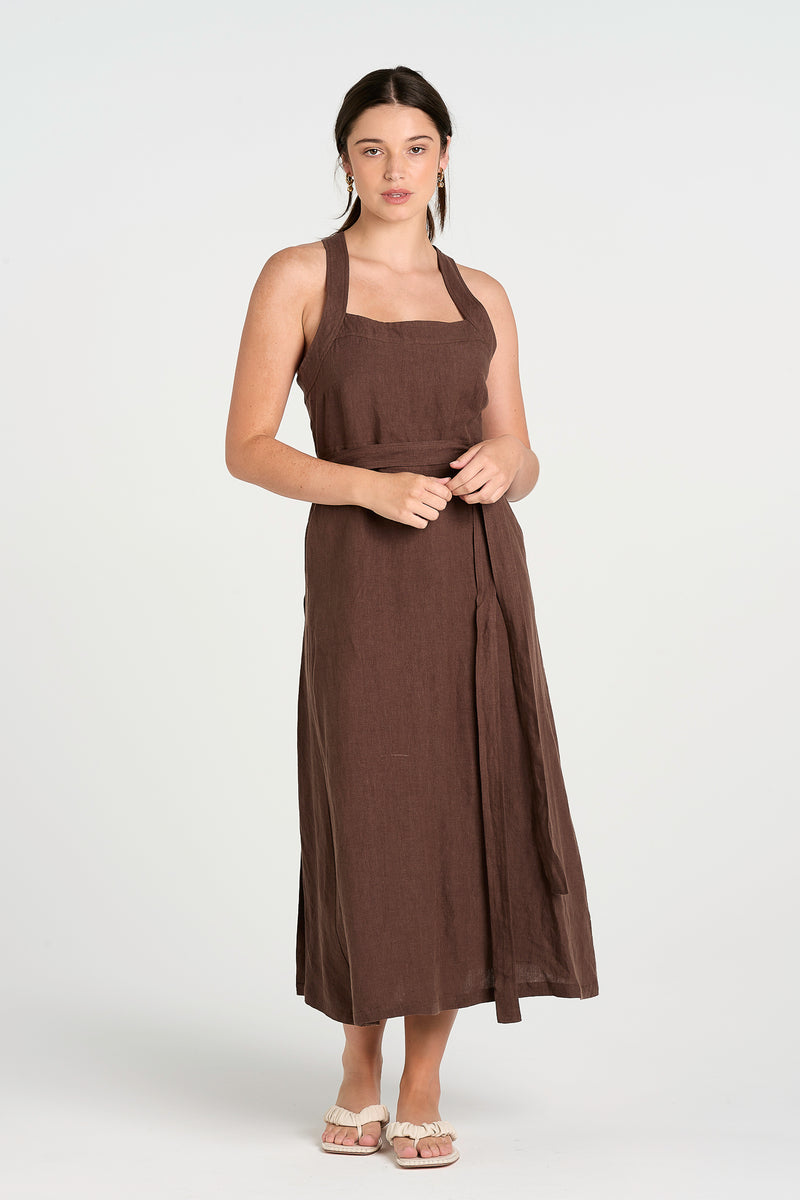 IMMERSE DRESS | ESPRESSO