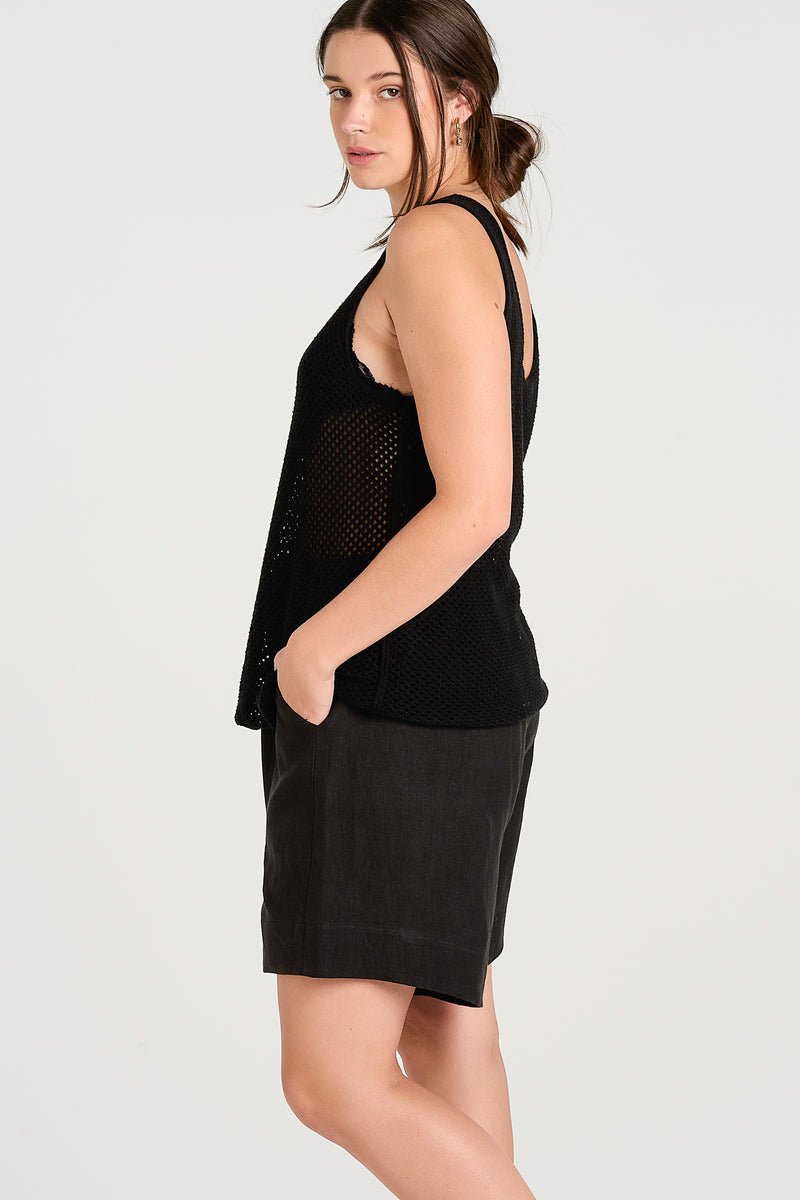 TRIUMPH SINGLET | BLACK