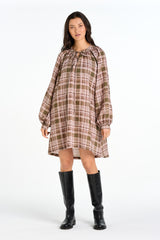 SOCIETY DRESS | CHECK