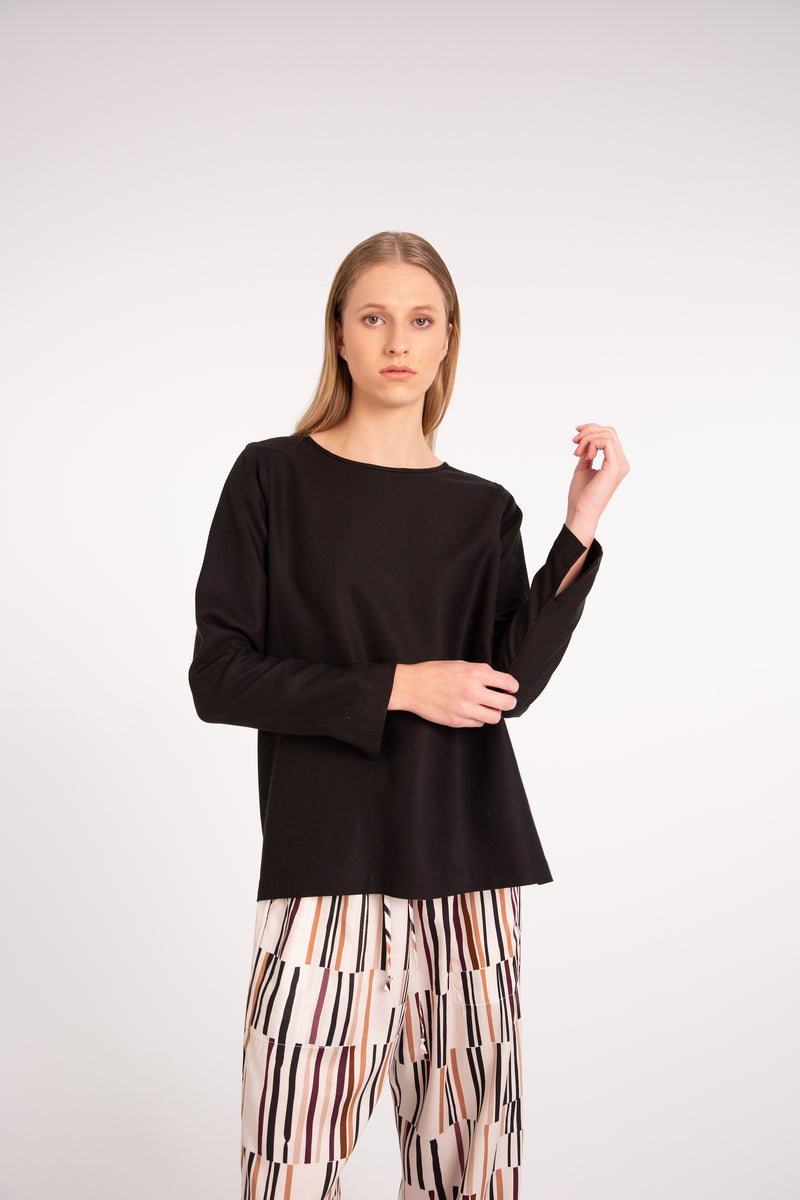 QUARTZ TOP | BLACK