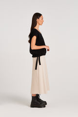 IMPART SKIRT | OYSTER