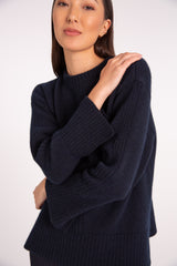 BOUND SWEATER | NAVY