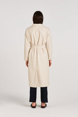 HALLE COAT | OYSTER