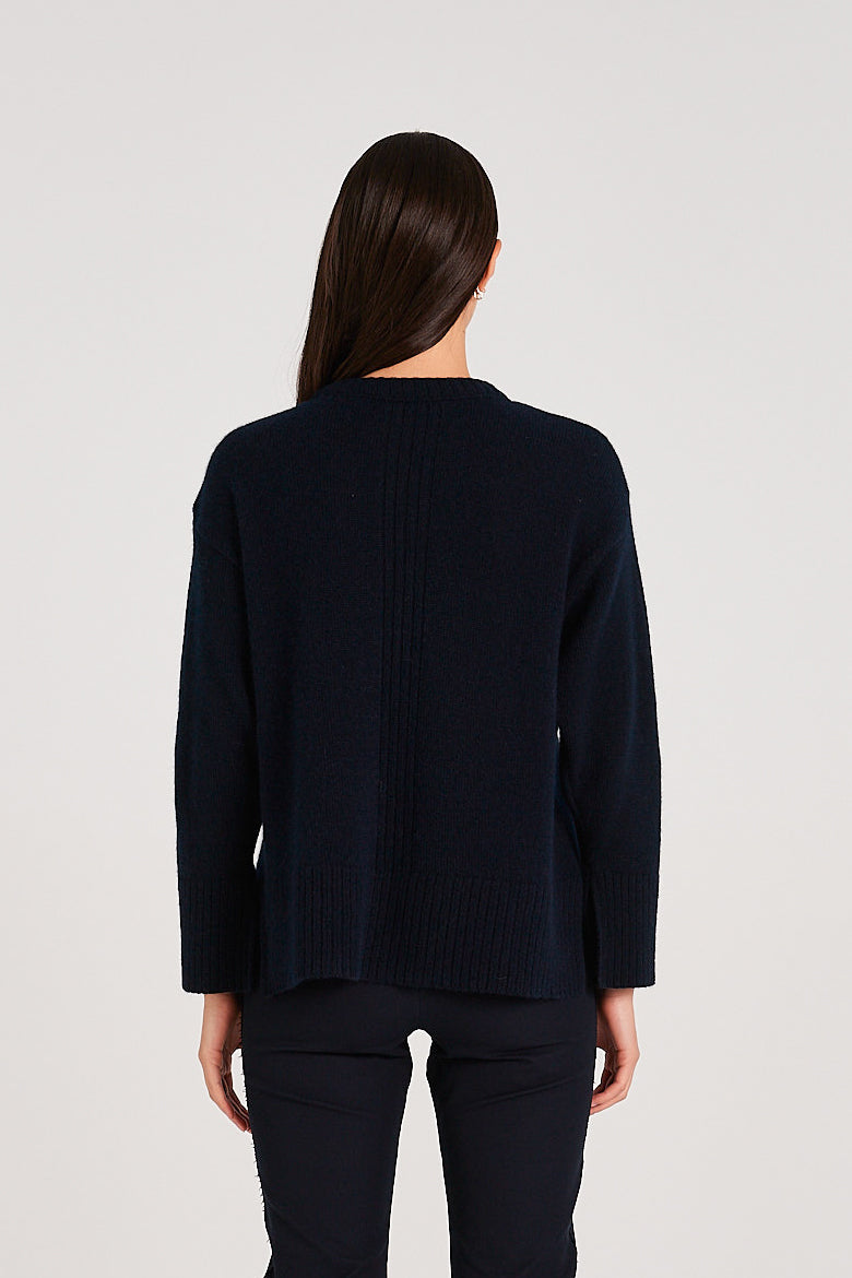 BOUND SWEATER | NAVY