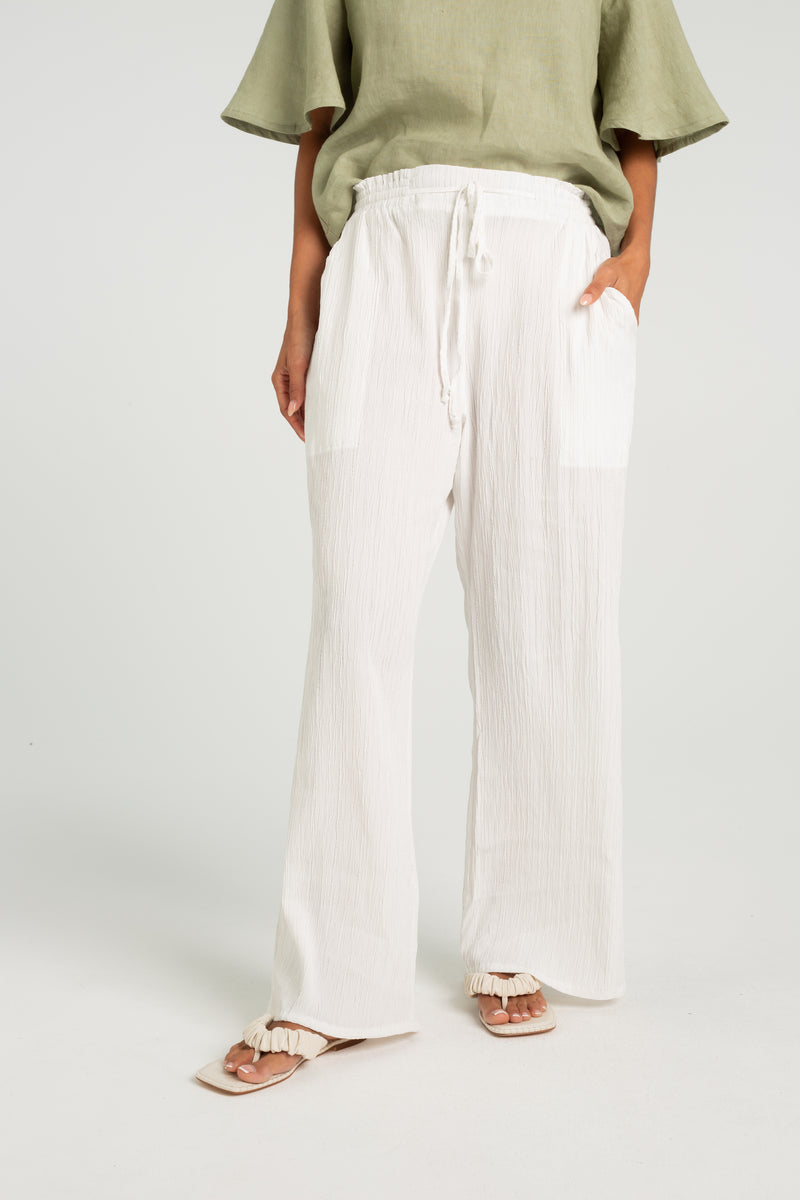 AWAKENING PANT | WHITE